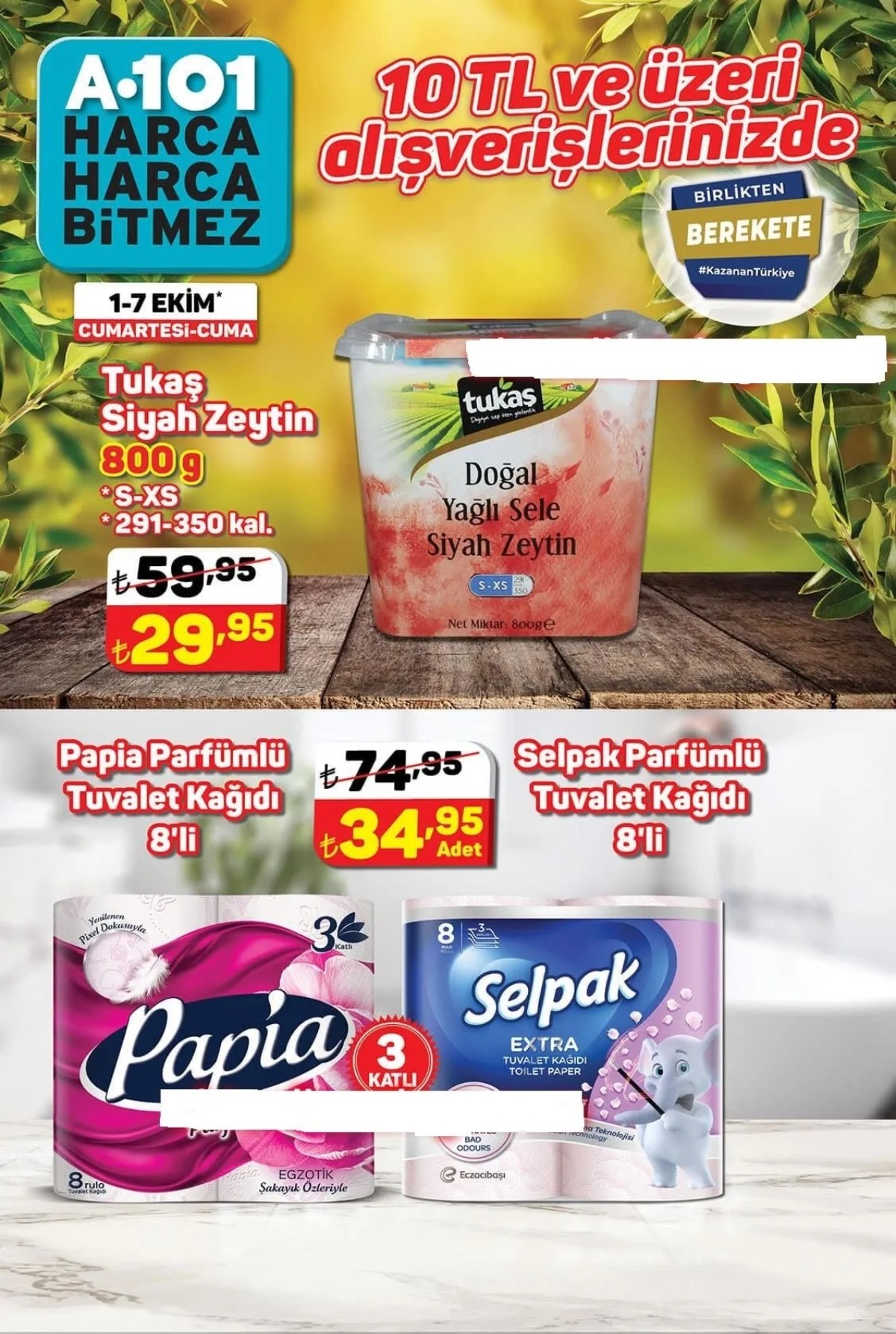 A101 1 Ekim 2022 aktüel kataloğu