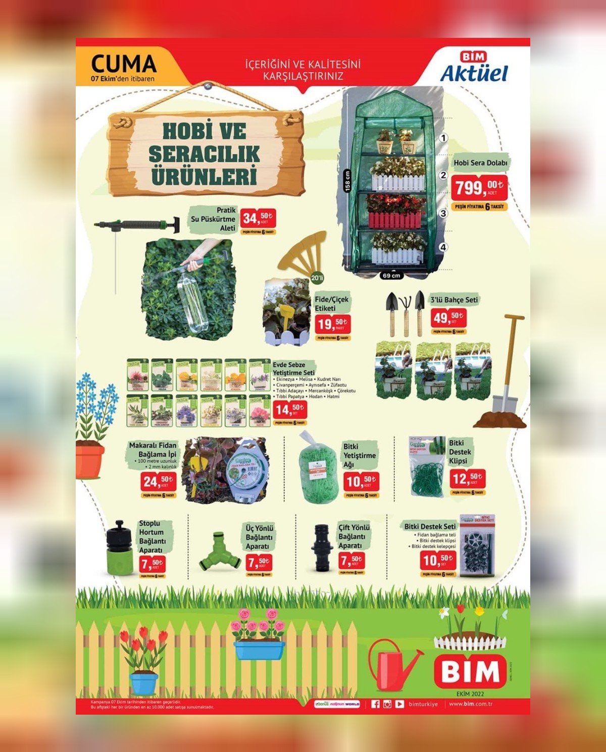 7 EKİM 2022 BİM AKTÜEL ÜRÜNLERİ