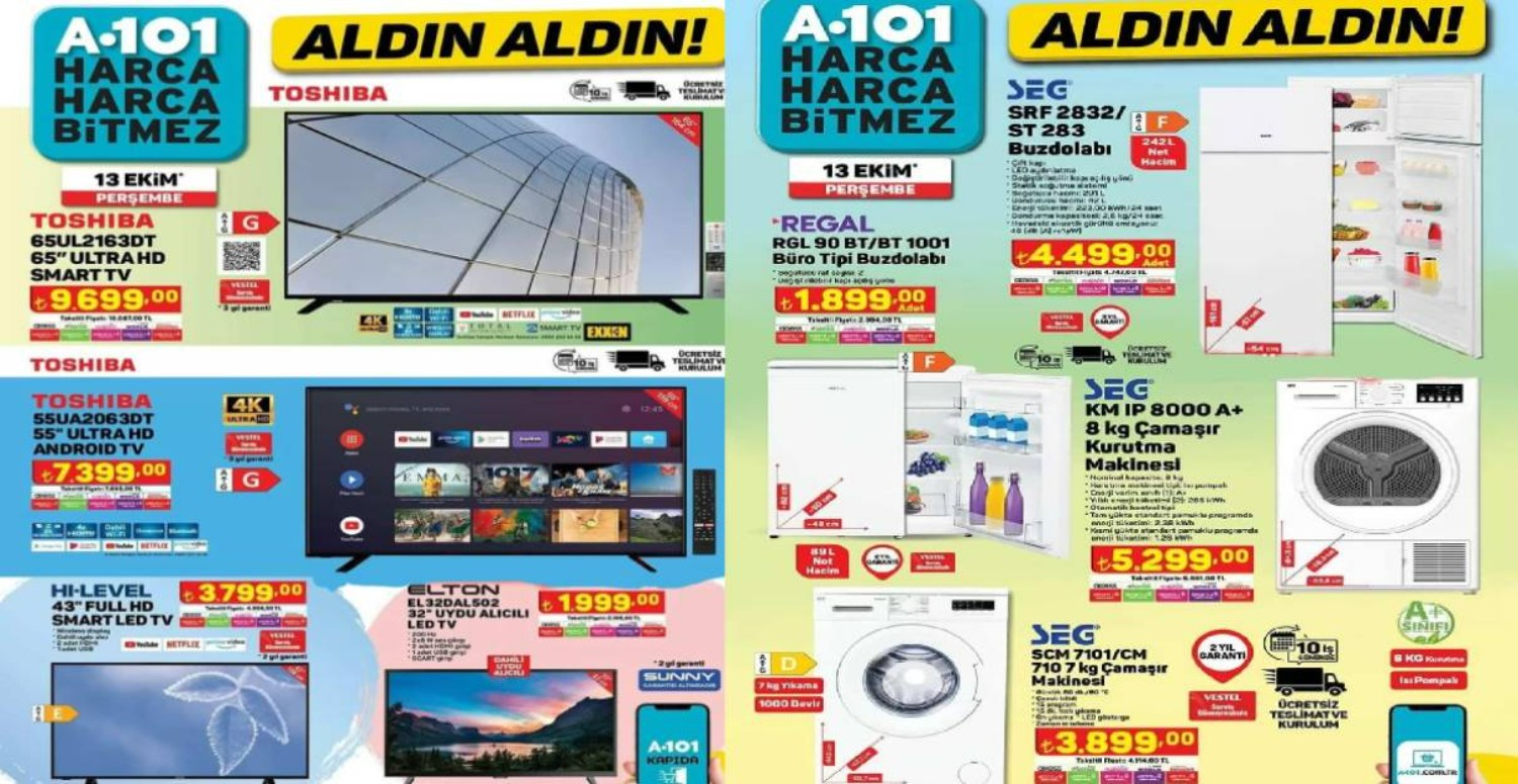 a101 haftanın ürünleri