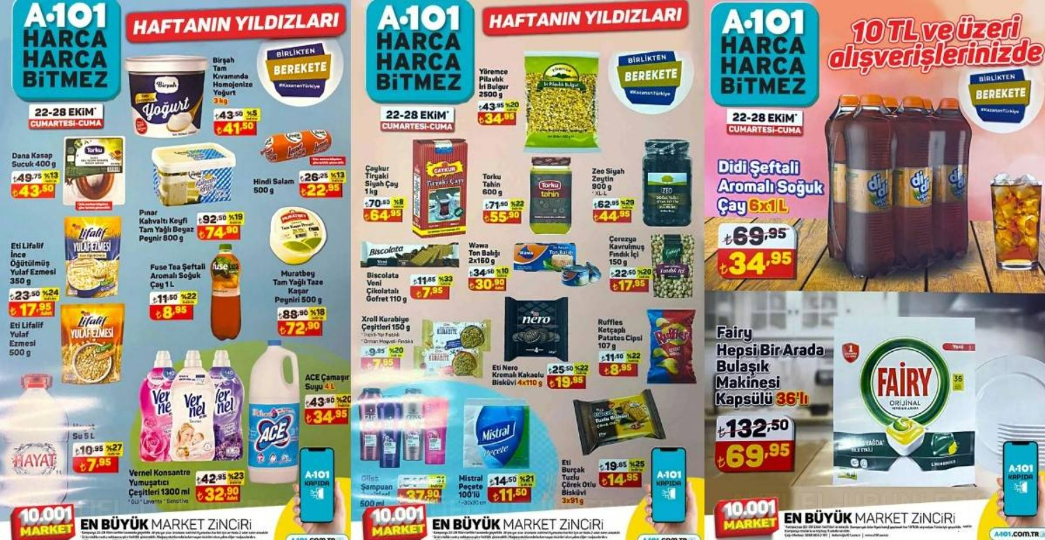 A101 22 Ekim kataloğu