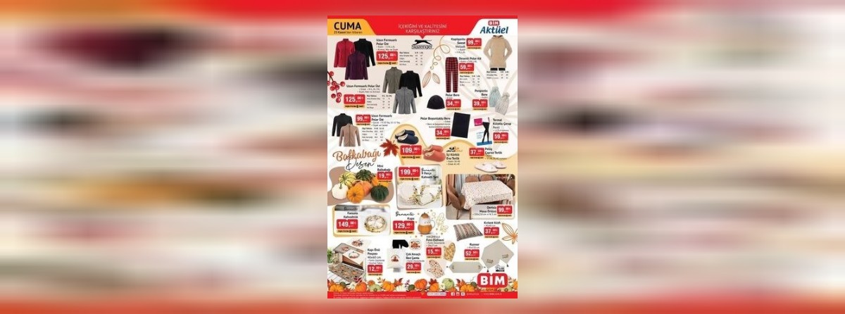 BİM 25-29 ÜRÜNLERİ