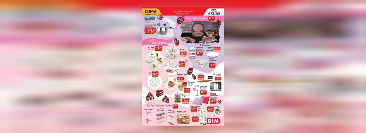 BİM 25-29 ÜRÜNLERİ