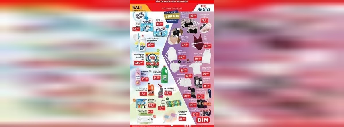 BİM 25-29 ÜRÜNLERİ