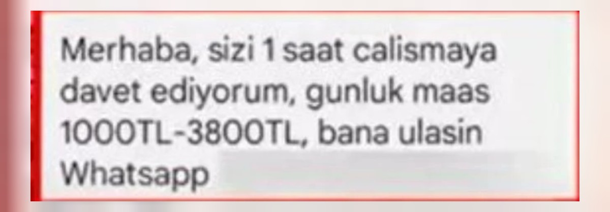 dolandırıcıların İş-Kur'un özel versiyonuyuz yalanı