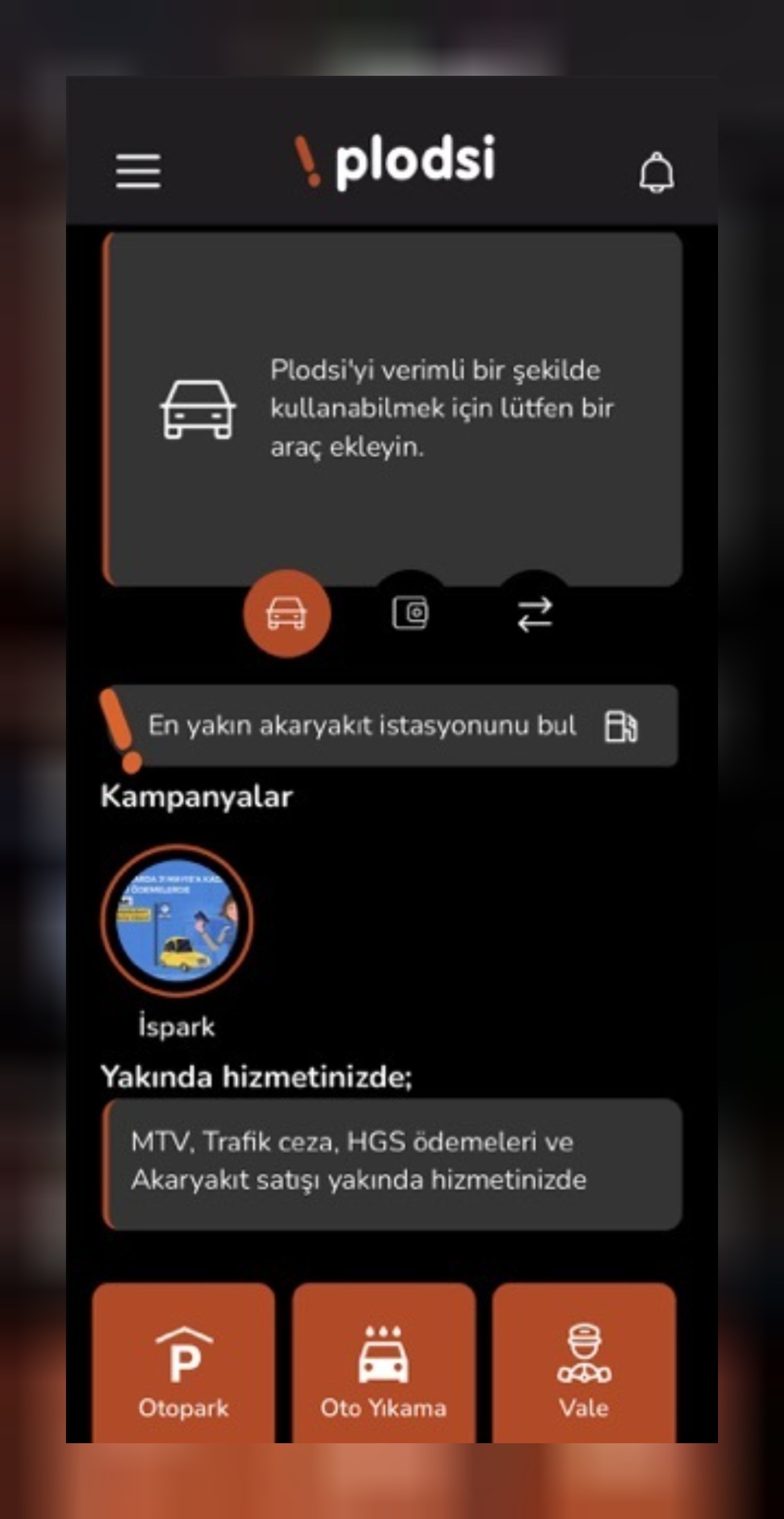 Plodsi Akıllı Plaka uygulaması
