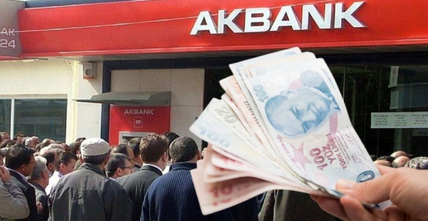 Akbank müşterilerine nakit destek