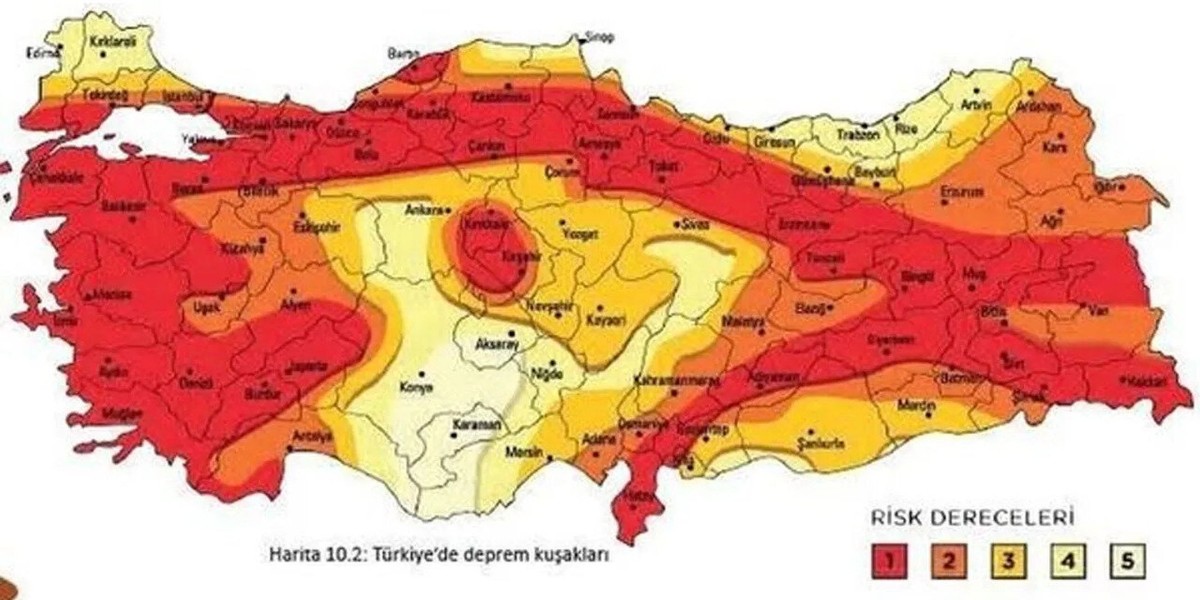 Deprem Tehlike Haritası