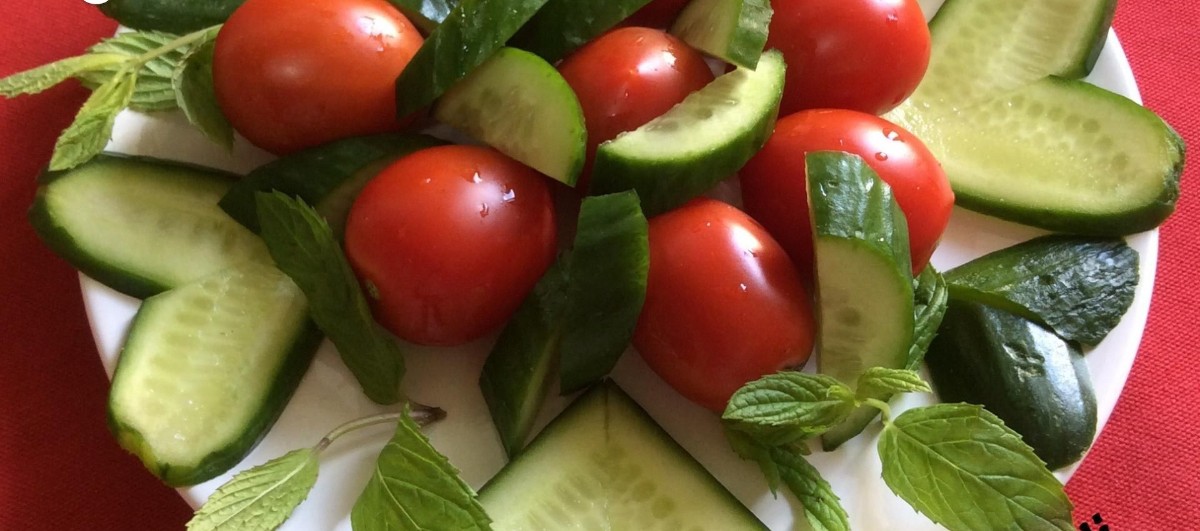 canan karatay domates salatalık