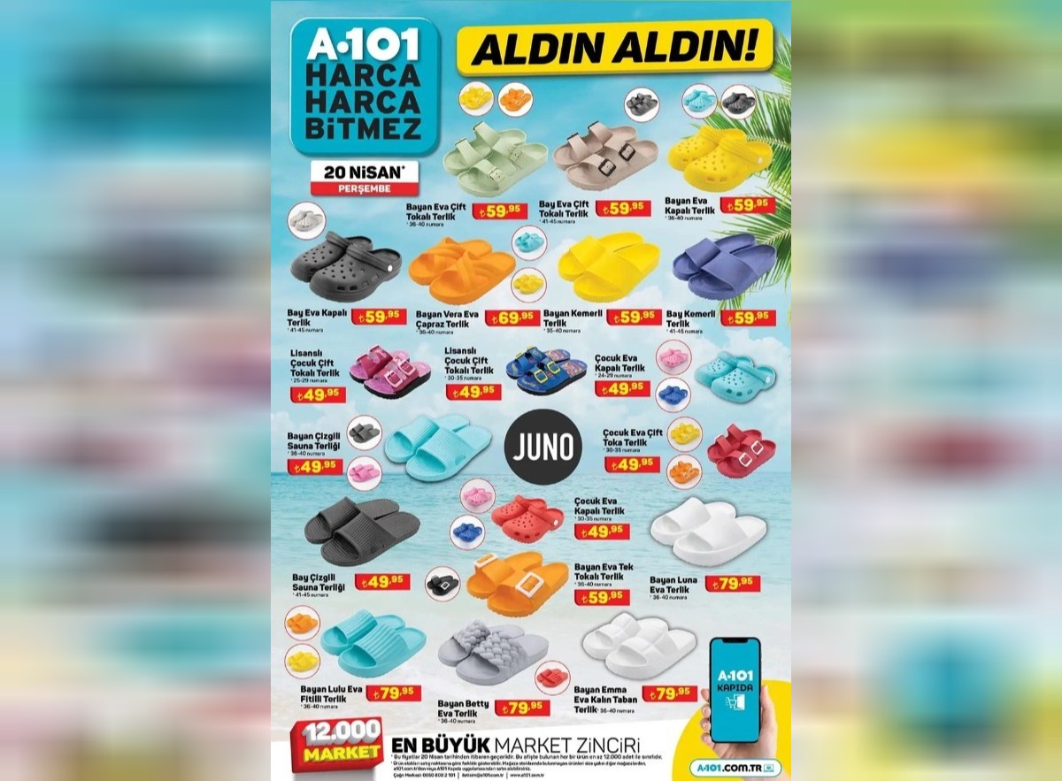a101 20 nisan indirimli ürünler
