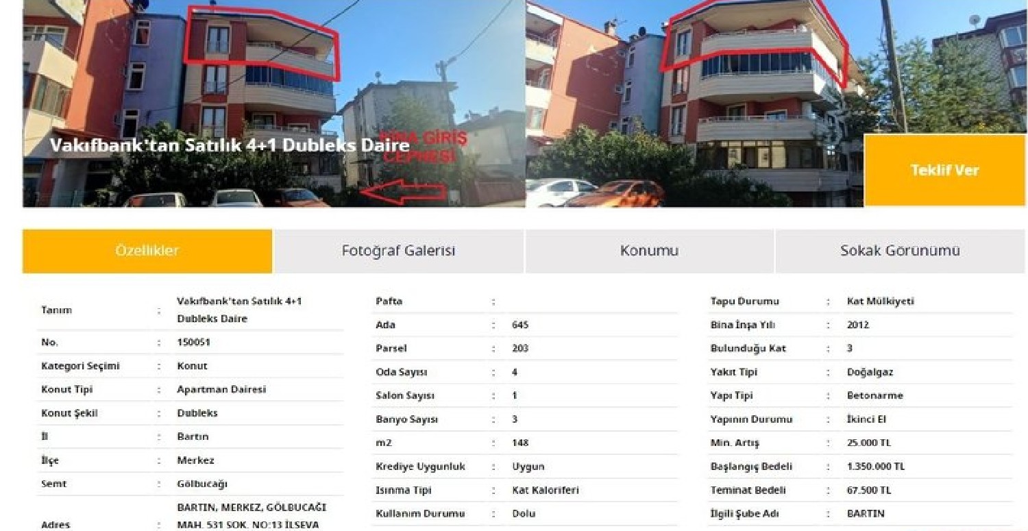 Vakıfbank konut kredisi