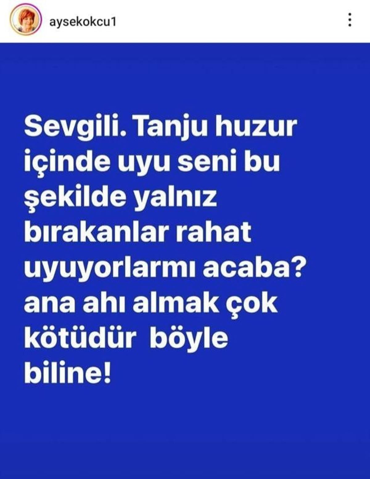 ayse-kokcu-tanji-tuncel-instagram-paylasimi