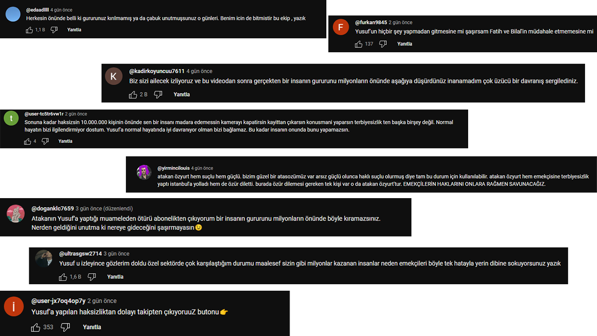 kafalarda-mobbing-skandali-yt-yorumlari