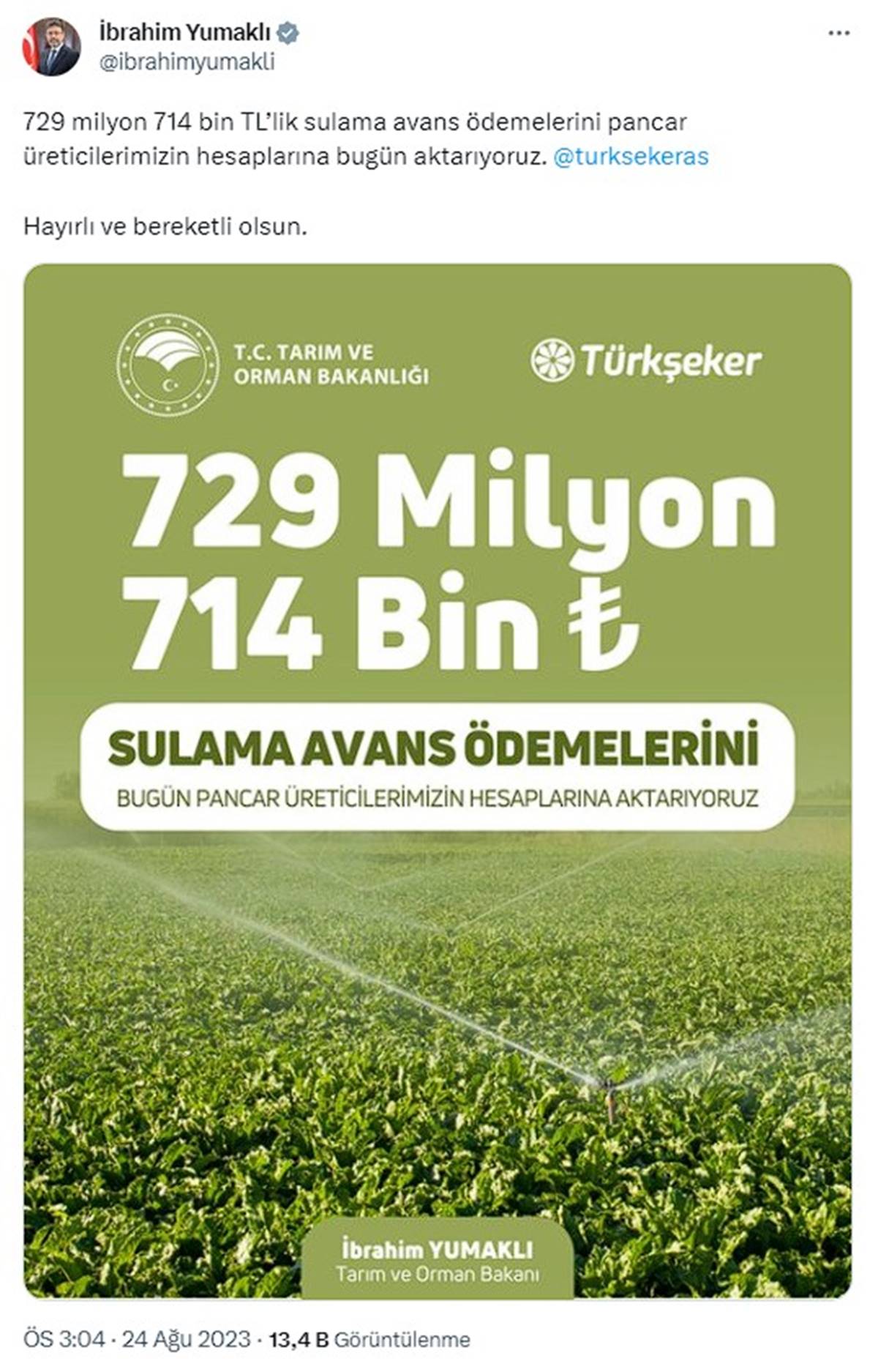 ibrahim-yumakli-ciftcilere-destek-odemesi