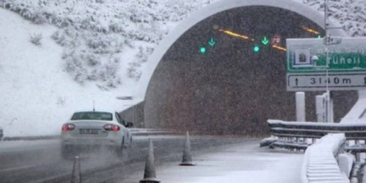 bolu-tuneli-kar-yagisi