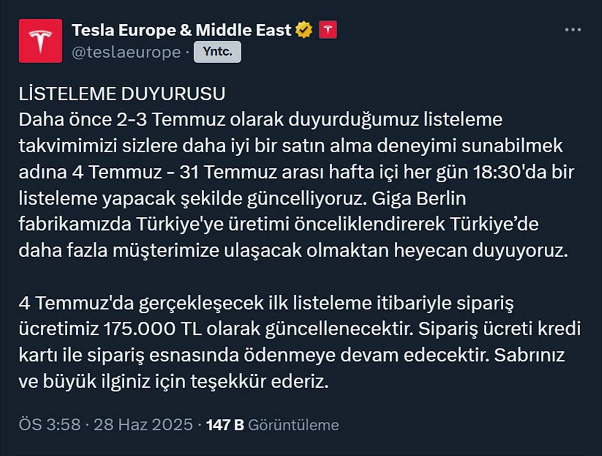 tesle-yeni-model-y-ne-zaman-siparise-acilacak