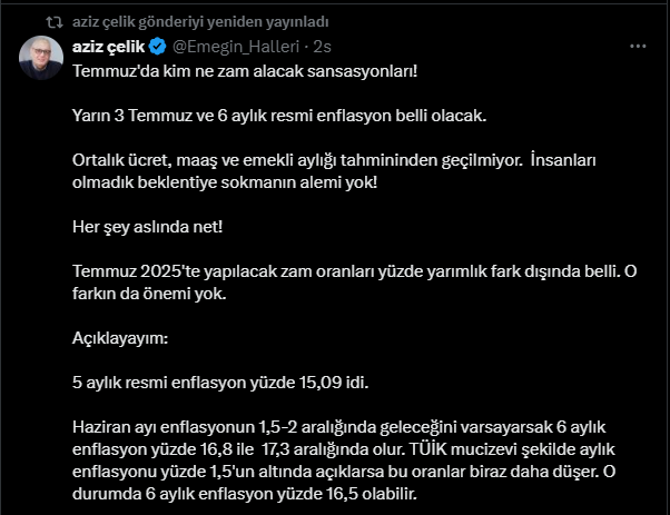 aziz-celik-zam-aciklamasi