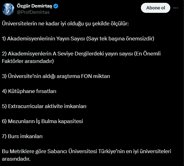 ozgur-demirtas-universite-siralamasi-neye-gore-belirleniyor