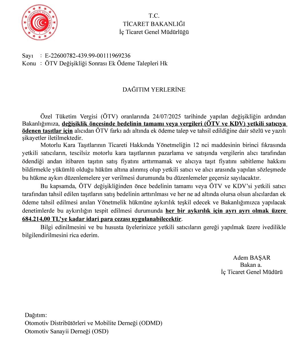 otv-firsatcilarina-bakanliktan-sok-ceza-parasini-odeyen-tuketiciden-ek-ucret-isteyen-bayiye-684-bin-tl-ceza-kesilecek