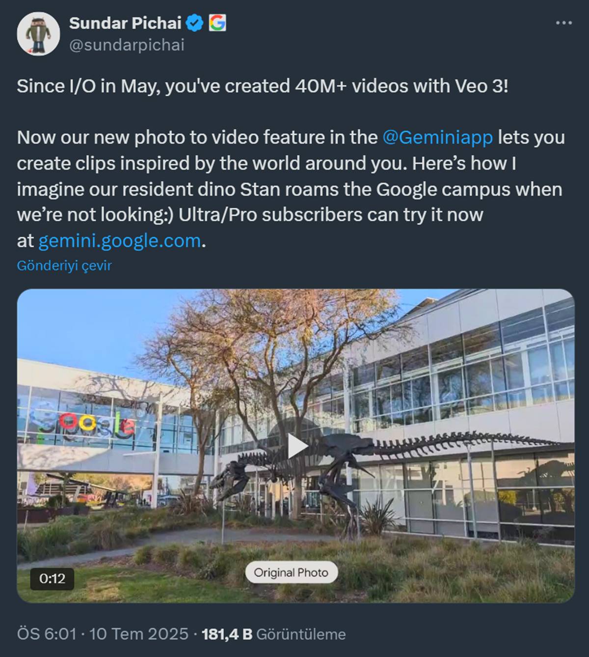 google-gemini-fotograftan-videoya