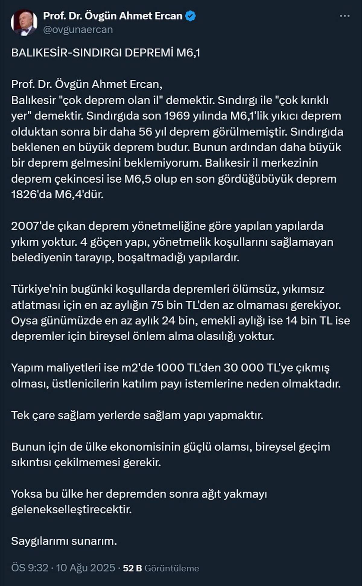 ahmet-ercan-sindirgi-depremi-aciklamasi