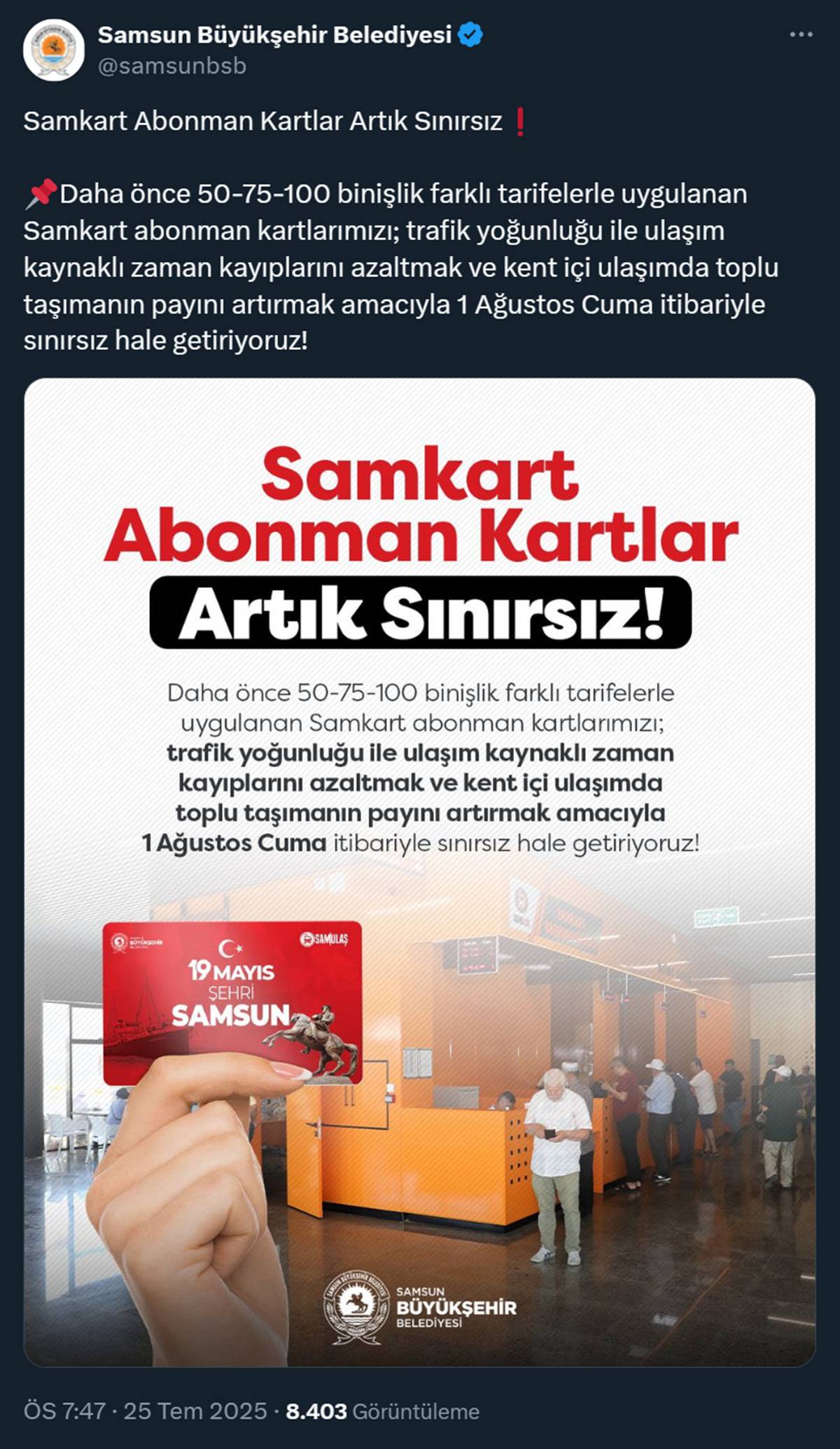 samsun-samkart-binis-siniri-kac